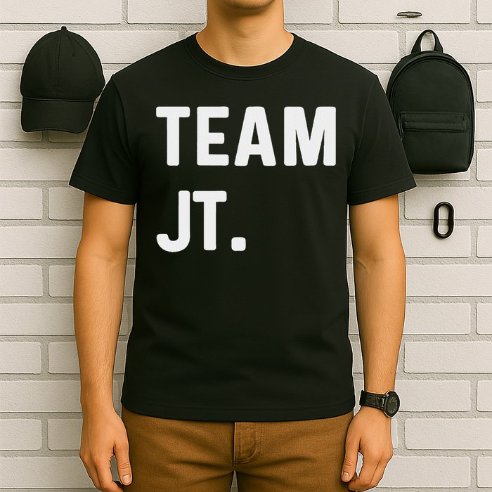 Support Your Favorite Team By Mj Boys Unisex Kids Black Cotton 60 Polyester 40 Regular Fit T-Shirt