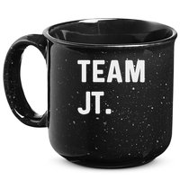 Support Your Favorite Team By Mj Boys Unisex Kids Black Cotton 60 Polyester 40 Regular Fit 15oz Campfire Ceramic Mug