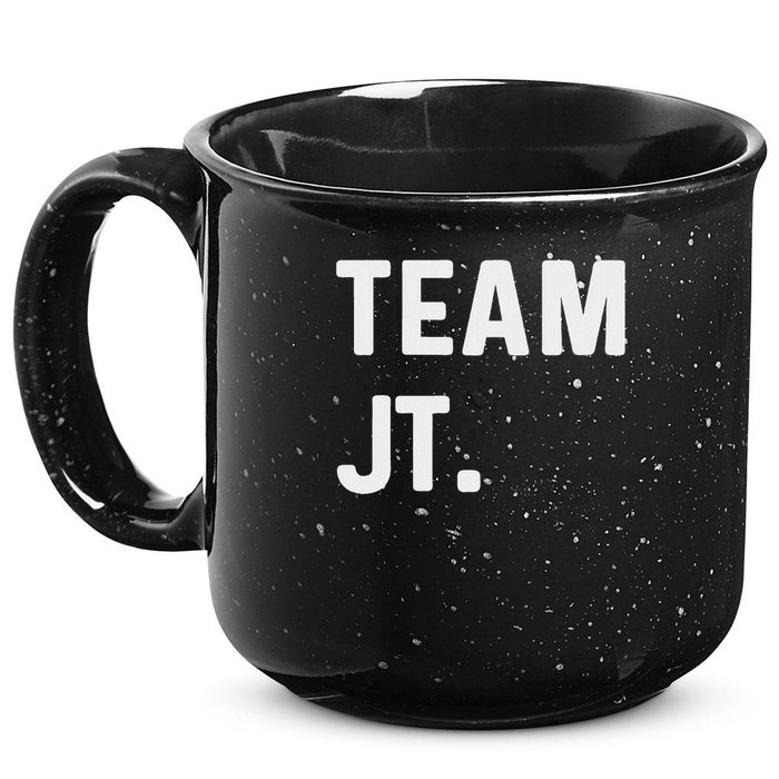 Support Your Favorite Team By Mj Boys Unisex Kids Black Cotton 60 Polyester 40 Regular Fit 15oz Campfire Ceramic Mug