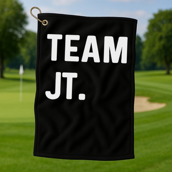 Support Your Favorite Team By Mj Boys Unisex Kids Black Cotton 60 Polyester 40 Regular Fit Golf Towel