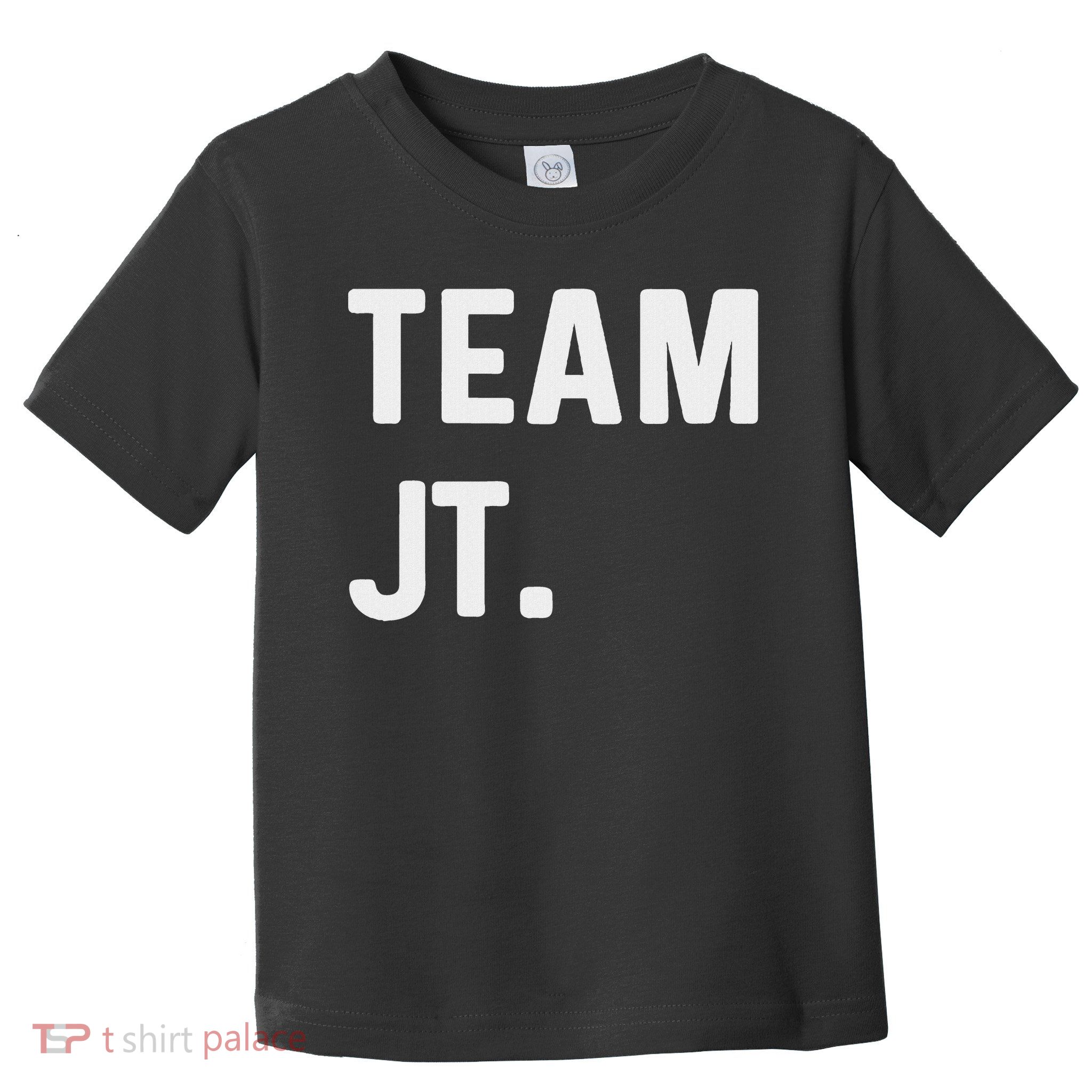 Support Your Favorite Team By Mj Boys Unisex Kids Black Cotton 60 Polyester 40 Regular Fit Toddler T-Shirt