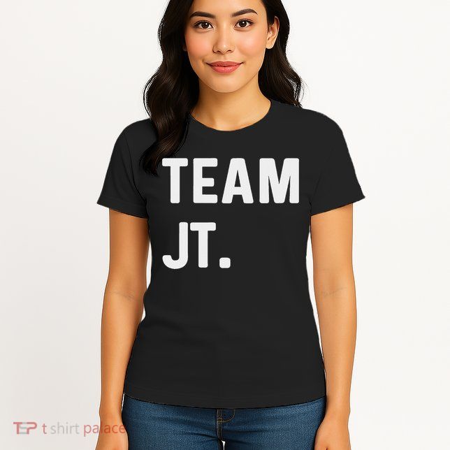 Support Your Favorite Team By Mj Boys Unisex Kids Black Cotton 60 Polyester 40 Regular Fit Womens T-Shirt