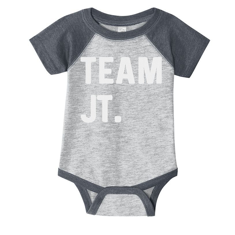 Support Your Favorite Team By Mj Boys Unisex Kids Black Cotton 60 Polyester 40 Regular Fit Infant Baby Jersey Bodysuit