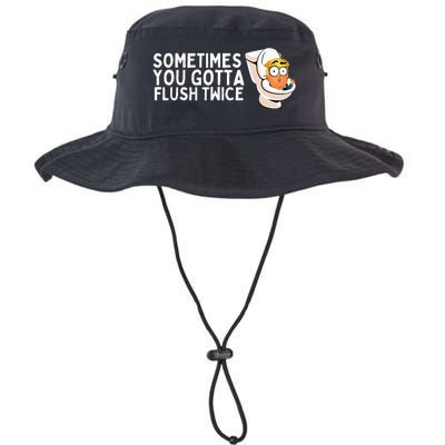 Sometimes You Gotta Flush Twice Legacy Cool Fit Booney Bucket Hat