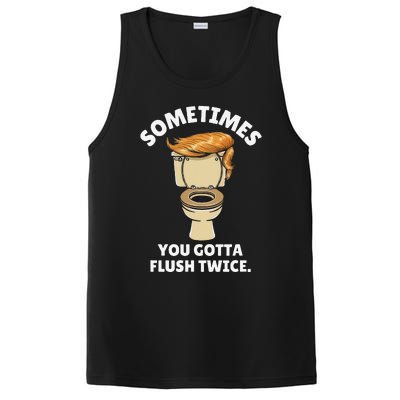 Sometime You Gotta Flush Twice PosiCharge Competitor Tank