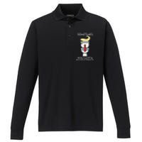 Sometime You Gotta Flush Twice Performance Long Sleeve Polo