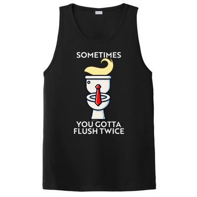 Sometime You Gotta Flush Twice PosiCharge Competitor Tank