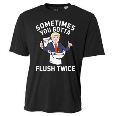 Sometimes You Gotta Flush Twice 2024 Cooling Performance Crew T-Shirt