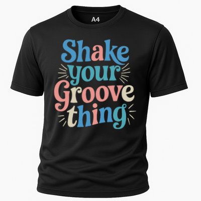 Shake Your Groove Thing Retro Vibes Performance Shirt