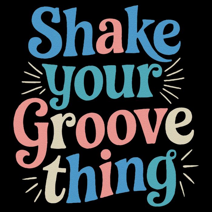 Shake Your Groove Thing Retro Vibes Hoodie