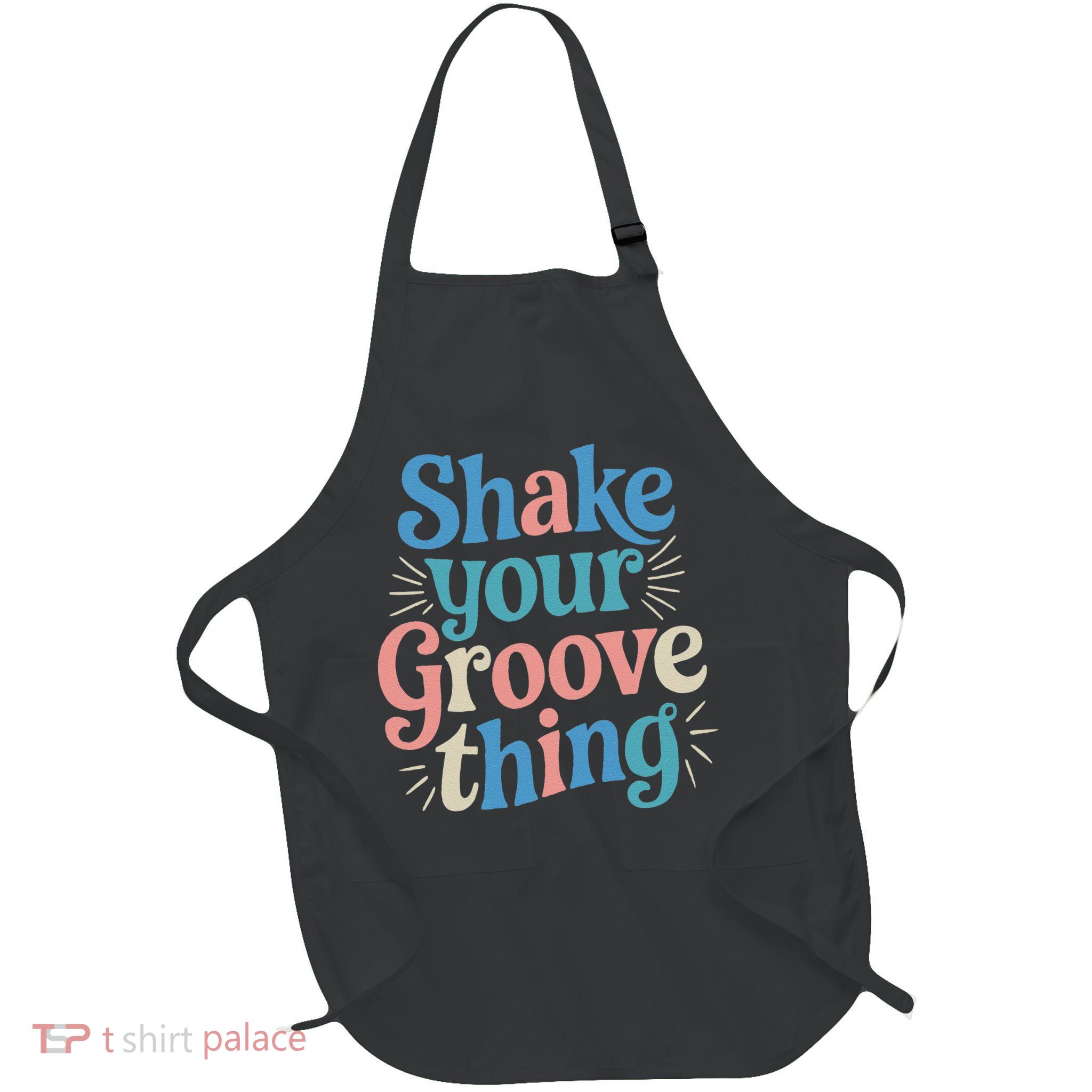Shake Your Groove Thing Retro Vibes Apron