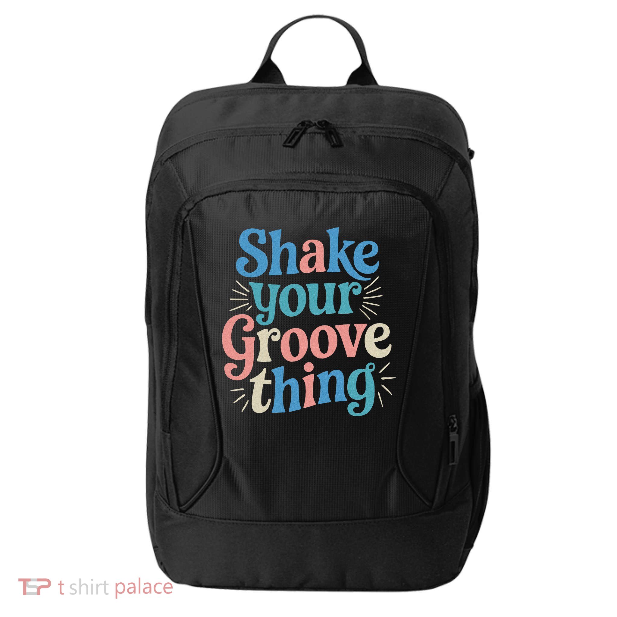 Shake Your Groove Thing Retro Vibes City Backpack