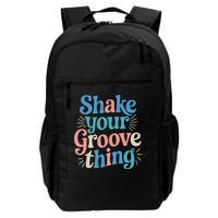Shake Your Groove Thing Retro Vibes Backpack