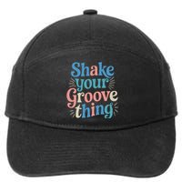 Shake Your Groove Thing Retro Vibes 7-Panel Snapback Hat