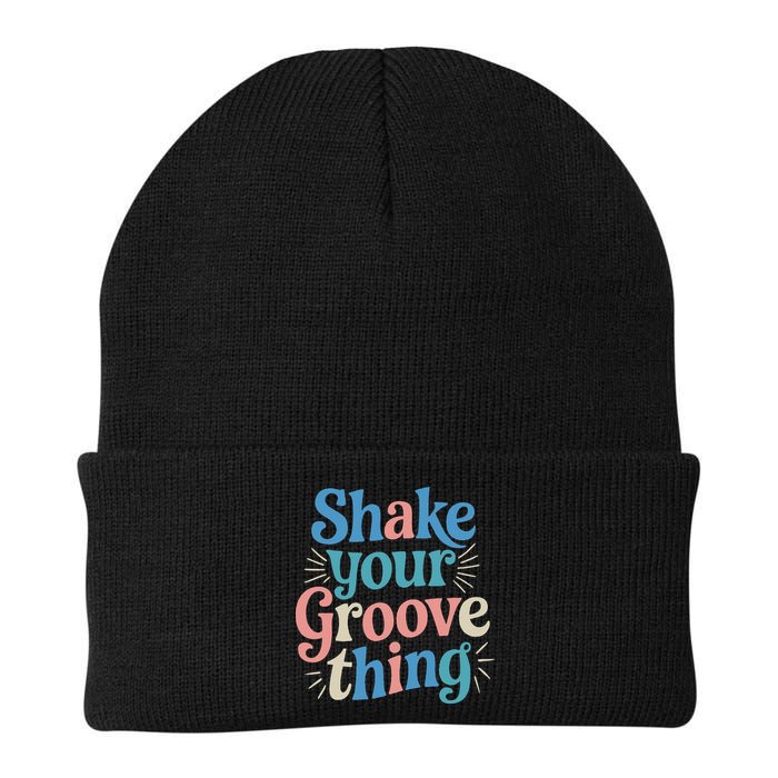 Shake Your Groove Thing Retro Vibes Beanie