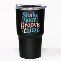Shake Your Groove Thing Retro Vibes Tumbler