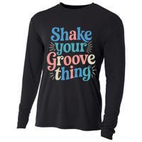 Shake Your Groove Thing Retro Vibes Cooling Performance Long Sleeve Crew