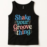 Shake Your Groove Thing Retro Vibes Tank Top