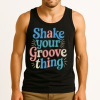 Shake Your Groove Thing Retro Vibes Tank Top
