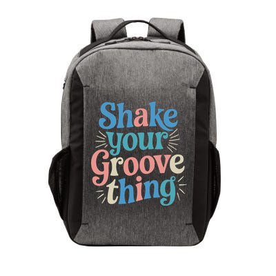 Shake Your Groove Thing Retro Vibes Vector Backpack
