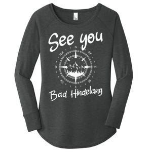 See You Hiking Bad Hindelang Germany Vacation Ski Compass Women's Perfect Tri Tunic Long Sleeve Shirt