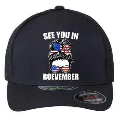 See You In Roevember Vote In November Flexfit Unipanel Trucker Cap
