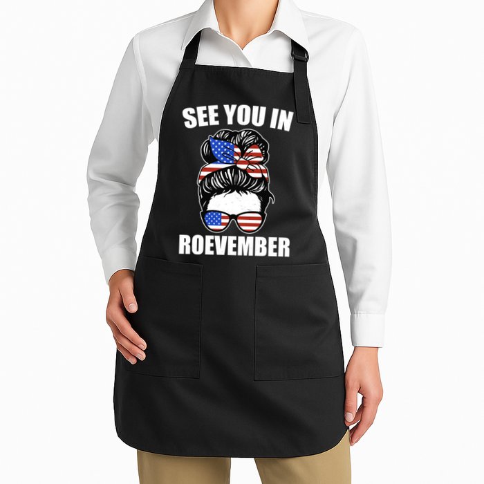 See You In Roevember Vote In November Apron