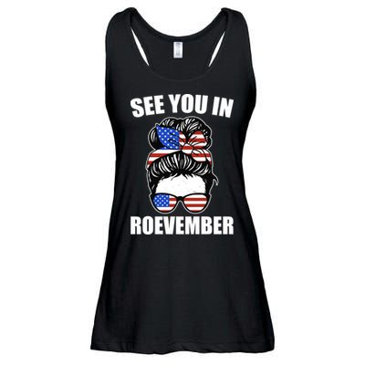 See You In Roevember Vote In November Ladies Essential Flowy Tank