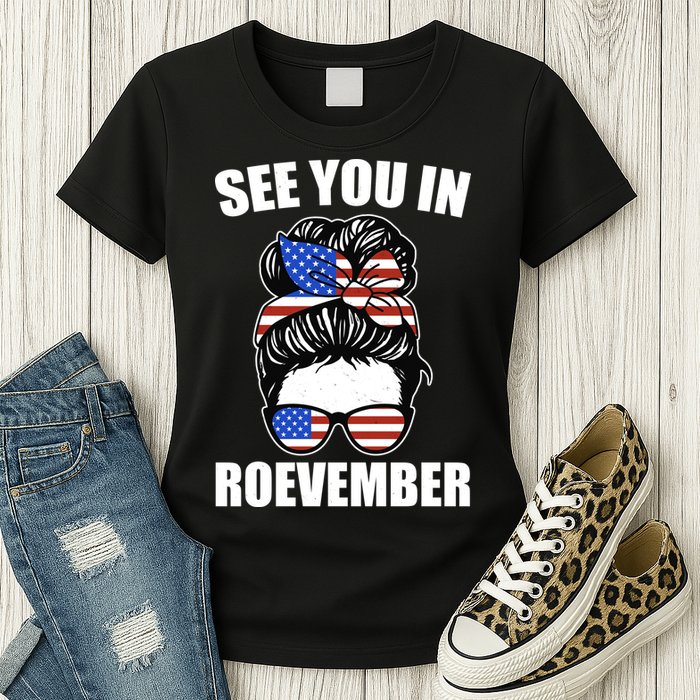 See You In Roevember Vote In November Womens T-Shirt