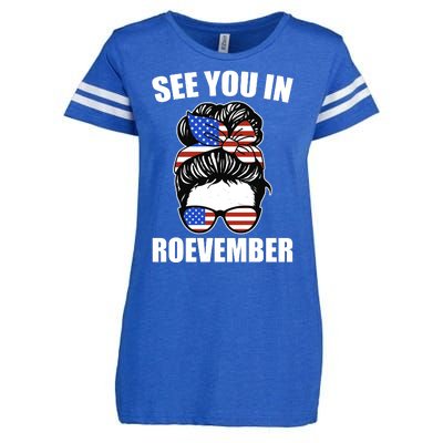 See You In Roevember Vote In November Enza Ladies Jersey Football T-Shirt