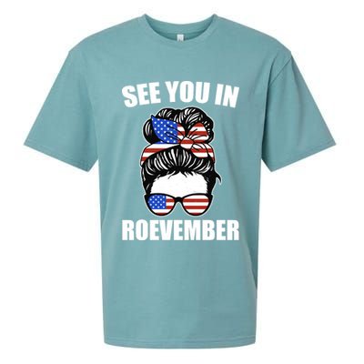 See You In Roevember Vote In November Sueded Cloud Jersey T-Shirt