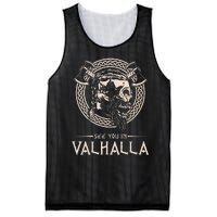 See You In Valhalla Viking Mesh Reversible Basketball Jersey Tank