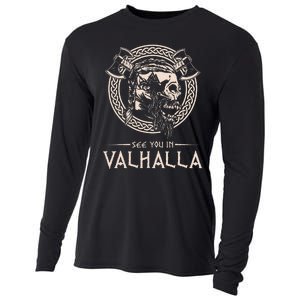 See You In Valhalla Viking Cooling Performance Long Sleeve Crew