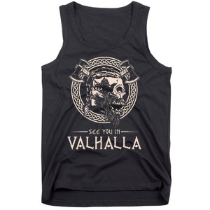 See You In Valhalla Viking Tank Top