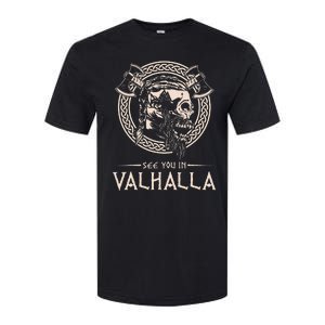 See You In Valhalla Viking Softstyle CVC T-Shirt