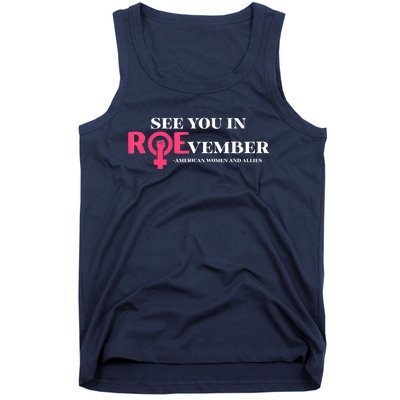 See You In ROEvember American Woman And Allies Quote Tank Top