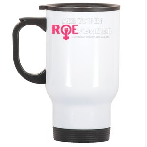 See You In ROEvember American Woman And Allies Quote Stainless Steel Travel Mug