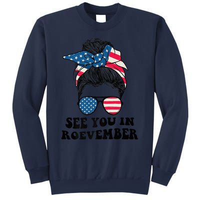 See You In Roevember Tee Messy Bun USA Sweatshirt