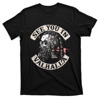 See You In Valhalla Skull Viking T-Shirt