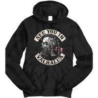 See You In Valhalla Skull Viking Tie Dye Hoodie