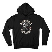 See You In Valhalla Skull Viking Tall Hoodie