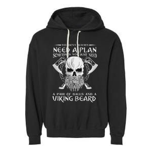 See You In Valhalla Until Valhalla Il Valhala Garment-Dyed Fleece Hoodie