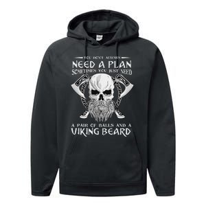 See You In Valhalla Until Valhalla Il Valhala Performance Fleece Hoodie