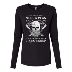 See You In Valhalla Until Valhalla Il Valhala Womens Cotton Relaxed Long Sleeve T-Shirt