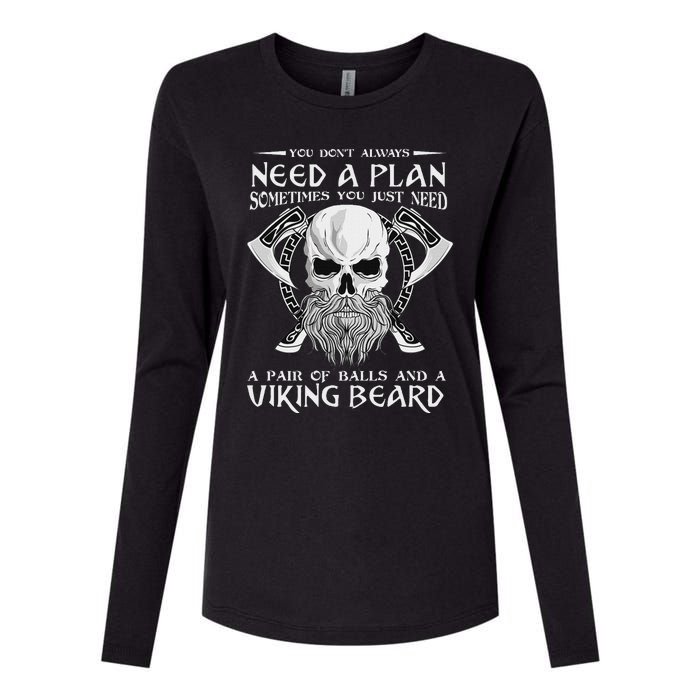 See You In Valhalla Until Valhalla Il Valhala Womens Cotton Relaxed Long Sleeve T-Shirt