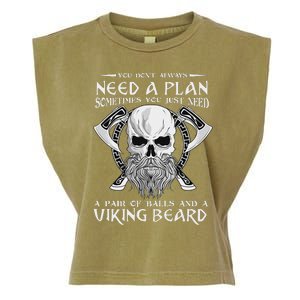 See You In Valhalla Until Valhalla Il Valhala Garment-Dyed Women's Muscle Tee