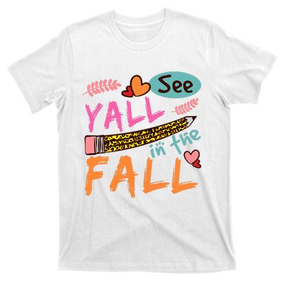 See Yall In The Fall Autumn T-Shirt