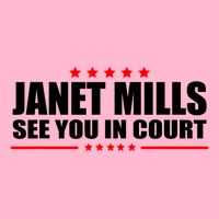 See You In Court Maine Governor Janet Mills Kids T-Shirt