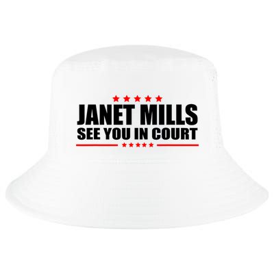 See You In Court Maine Governor Janet Mills Cool Comfort Performance Bucket Hat