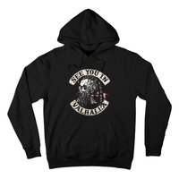 See You In Valhalla Skull Viking Hoodie